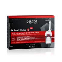 Vichy dercos aminexil clinical 5 косопад при мъже 21дози х 6мл 522748