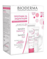 Bioderma promo sensibio defensive крем за чувствителна и сенсибилизирана кожа 40мл+гел за очи 15мл