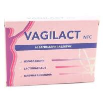 Вагилакт вагинални таблетки за баланс на вагиналната микрофлора х10