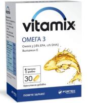 Витамикс Oмега 3 капсули за регулиране нивата на холестерол х30