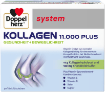 Doppelherz System Колаген  флакони за поддържане нормалната функция на ставния хрущял и костите х30