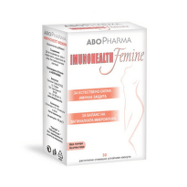 Имунохелт Фемин капсули за поддържане на нормална вагинална флора х30 Abopharma