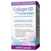 Колаген + серамиди таблетки за хидратирана и еластична кожа х120 Webber Naturals