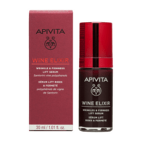 Apivita Wine Elixir Стягащ и коригиращ бръчките серум против стареене