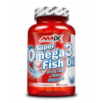 Amix super omega3 fish oil капсули х90