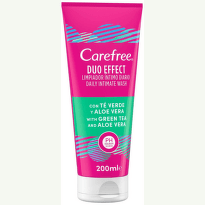 Carefree Duo Effect интимен душ гел с Алое и Зелен чай 200 мл