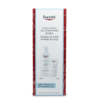 Eucerin AtopiControl лосион за тяло 400мл + крем за ръце 75мл комплект
