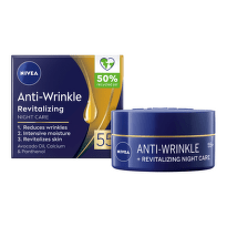 Nivea AntiWrinkle+ Възстановяващ нощен крем против бръчки  55+ 50мл