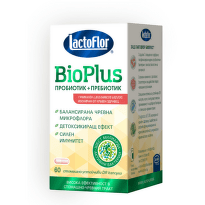 LactoFlor BioPlus Пробиотик и пребиотик капсули х60