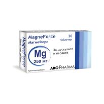 Магнефорс - Магнезий таблетки за мускули и нерви 250мг х20 Abopharma