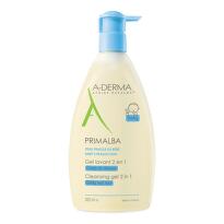 A-derma primalba почистващ гел 2в1 за коса и тяло 500мл