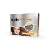 Биотин форте таблетки за здрава коса и кожа 10мг  х30 Activlab pharma