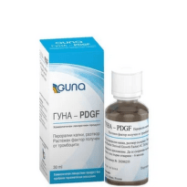 Гуна-PDGF Kапки за стимулиране синтеза на колаген еластин и хиалуронова киселина x30 мл