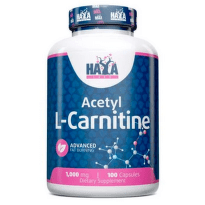 Ацетил Л- карнитин капсули за отслабване 1000 мг х100 Haya labs