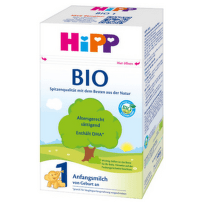 HiPP 1 BIO адаптирано мляко за кърмачета 600гр /2022/