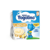 Nestle Yogolino Ванилов млечен десерт от 6-ия месец, 100g (4бр. в опаковка)