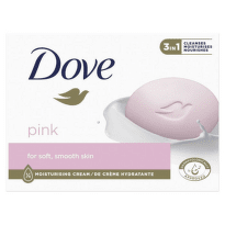 Dove Pink Успокояващ крем-сапун за ръце, лице и тяло 90 г