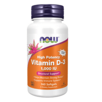 Vitamin D3 софтгел 1000IU x360