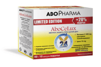AboCelux Витамин С 400 мг + Цинк 10 мг капсули x50+10 Abopharma