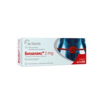 Бизалакс таблетки при запек 5 мг х30