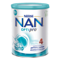 Nestle NAN Optipro 4 HM-O Висококачественa обогатенa млечна напитка на прах 24+ месеца 800г