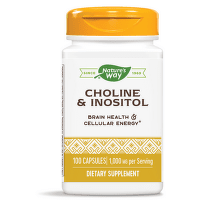 Холин-инозитол (Витамин B4-B8) капсули за намаляване на лошият холестерол 250/250мг х100