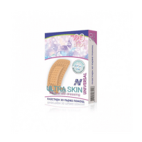 Neoplast Ultra Skin Хипоалергична лепенка телесен цвят 19мм/72мм х20 бр