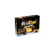 FluEnd Extreme за успокояване на гърлото с вкус на Портокал х16 таблетки за смучене Sun Wave Pharma