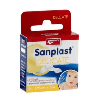 Sanplast delicate за силно чувствителна кожа 1,5см/5м