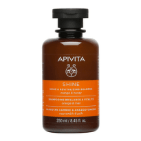 Apivita shine & revitalizing ревитализиращ шампоан с портокал и мед 250ml
