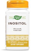 Инозитол капсули за добър холестерол 500мг х100 Nature's Way