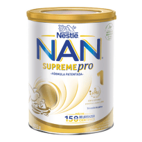 Nestle NAN SupremePro 1 Висококачествено обогатено мляко на прах за кърмачета 0-6 месеца 800г