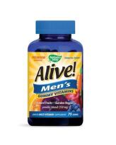 Alive Мултивитамини за мъже желирани таблетки х75 Nature's Way