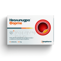 Неолипидра форте таблетки за намаляване нивата на холестерола и триглицеридите 240мг х30 Neopharm