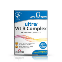 Ултра Витамин B комплекс таблетки за сърже, мускули и нервна система х60 Vitabiotics