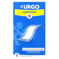 Urgo Оптискин стерилни полупропускливи адхезивни пластири 20см / 9см - 5 броя