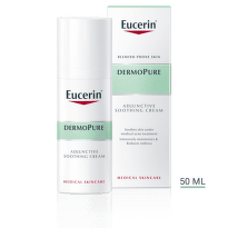 Eucerin dermopure интензивен успокояващ крем за лице, за кожа склонна към акне 50мл