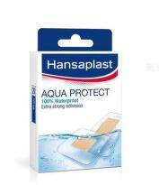 Hansaplast aqua protect пластири водоустойчиви 20 бр.