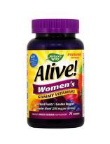 Alive Мултивитамини за жени желирани таблетки х75 Nature's Way