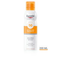 Eucerin прозрачен слънцезащитен аерозол спрей spf 50 200мл
