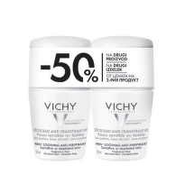 Vichy дезодорант рол-он ефект 48ч.50мл.без парфюм x2 324728 Промо