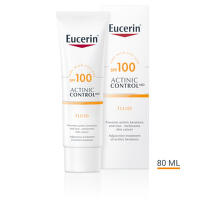 Eucerin actinic control слънцезащитен крем spf 100 80мл