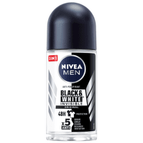 Nivea Men blacк&white invisible fresh дезодорант рол-он против изпотяване за мъже 50мл