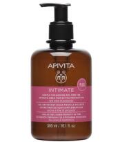 Apivita intimate нежен успокояващ гел за интимна хигиена 4,5 ph 300ml
