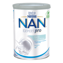 Nestle NAN Без лактоза Висококачествено обогатено мляко на прах за кърмачета без лактоза 400г