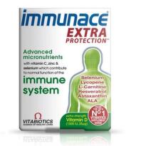 Immunace extra protection таблетки за имунитет х30 Vitabiotics