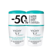 Vichy дезодорант рол-он ефект 48ч.50мл.с парфюм x2 324735 Промо