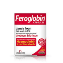 Фероглобин  Б12 с Желязо капсули при анемия х30 Vitabiotics