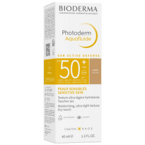 Bioderma Photoderm Aquafluide слънцезащитен флуид за чувствителна кожа SPF50+ тъмен 40мл