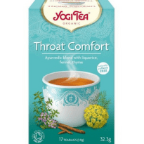 Yogi Tea Комфорт за гърлото аюрведичен чай х17 броя